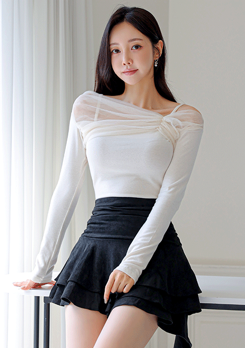 엘로디 셔링 티셔츠